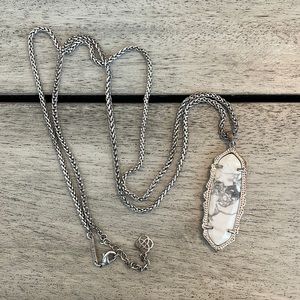 Kendra Scott Marbled Necklace